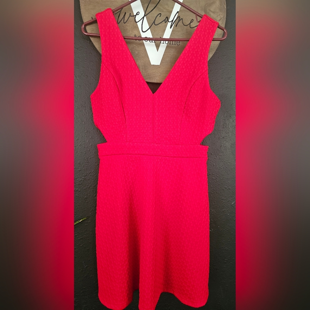 Forever 21 :Beautiful Red mini dress. - Picture 1 of 7